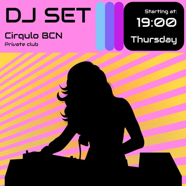 Cartel del jueves del Circulo BCN